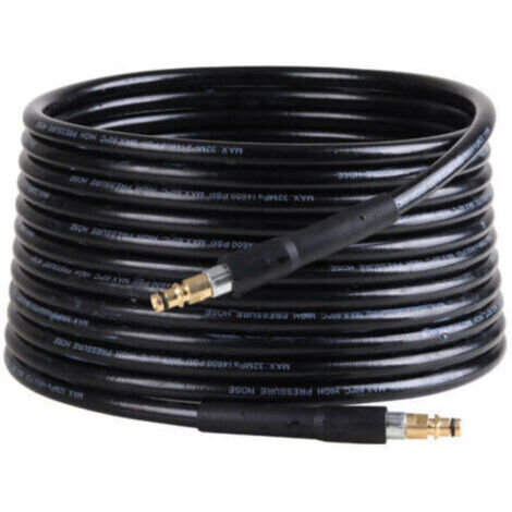 Tuyau de Rechange Kärcher K2 K3 K4 K5 K6 K7 - Flexible Haute Pression 15 m - Connecteur Rapide (1/4)