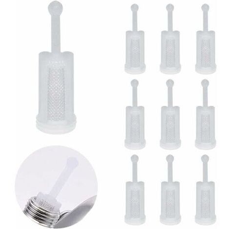 Lot de 20 Filtres Jetables pour Pistolet à Peinture Gravité – Nylon – Compatible Multimodèles (1/4)