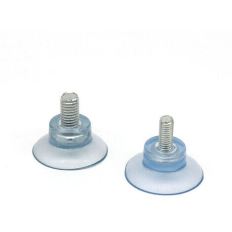 Lot de 4 Ventouses 32 mm avec Vis M8 et Écrou pour Fixation sans Vis (1/3)