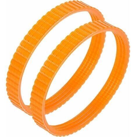 Courroie entraînement pour rabot 1900B Orange - Lot de 2 (9,6 mm x 238 mm) (1/4)