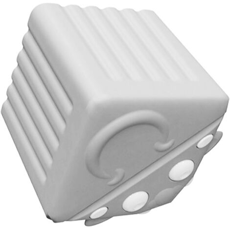 Ortviai Lot de 2 Protections d'Angle de Fenêtre Magnétiques en Silicone - Pare-Chocs de Sécurité Anti-Collision pour Enfants - Couvre-Coins Souples pour Châssis en Aluminium - Gris (1/5)