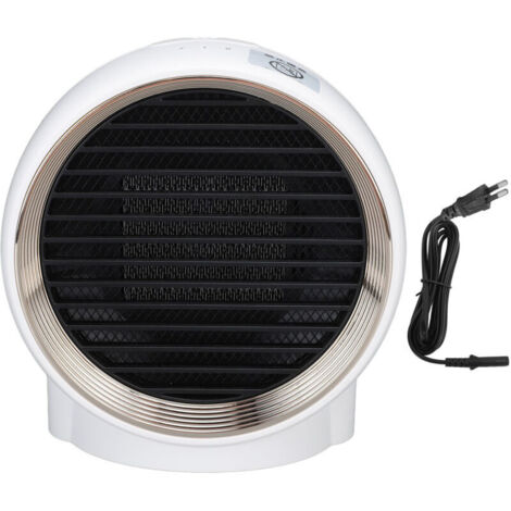 Mini radiateur 1000 W, chauffage rapide, fonctionnement silencieux, protection contre la surchauffe, ventilateur de chauffage portable pour chambre à coucher, bureau, prise UE 220 V (1/4)