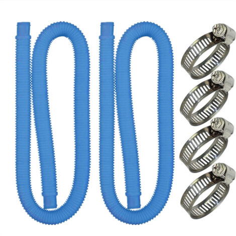 2 Pcs Tuyau de Rechange pour Piscine Hors Sol Tuyau de Piscine pour Piscines pour Piscine Hors Terre Tuyau de Remplacement de Pompe de Filtre de Piscine (1/3)