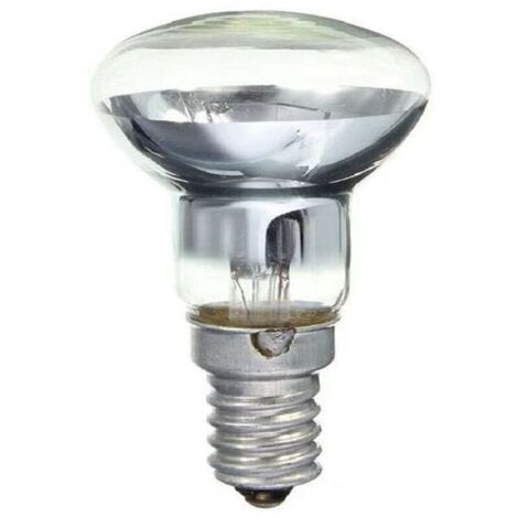 Ampoules de lampe à laveR39 E14 30W, petites ampoules de lampe à lave à réflecteur SES à vis Edison, blanc chaud 2800K R39 à intensité variable (lot de 2)