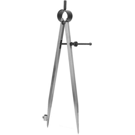 Eosnow Aile diviseur ligne emplacement Scriber dessin compas artisanat outil rotatif dessin boussole (300mm) (1/4)