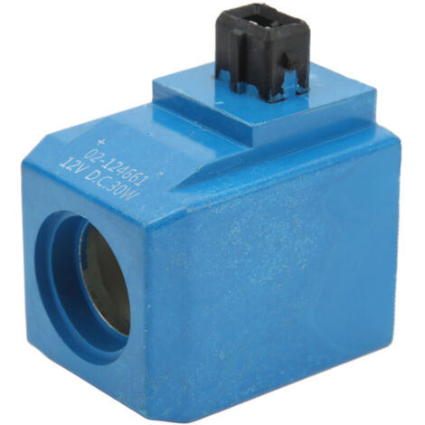 Eosnow Bobine solénoïde 02 124661 12 V 30 W de remplacement de vanne à broche ronde pour Eaton (1/4)