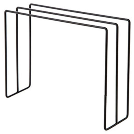 Eosnow Comptoir de cuisine torchon étendoir fer torchon porte-serviettes autoportant plat chiffon rangement cintre noir