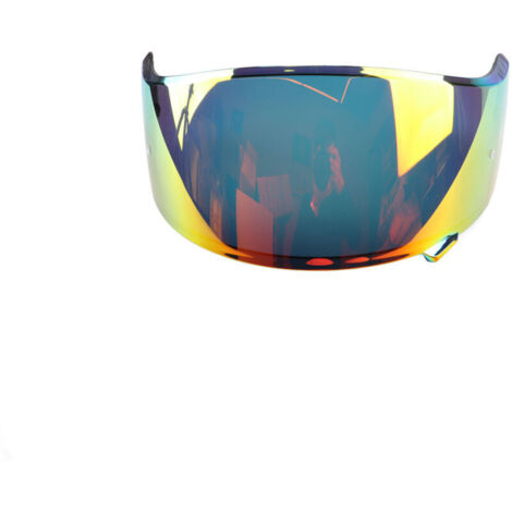Eosnow Visière de casque de moto, résistante aux rayures, coupe-vent, protection PC renforcée, remplacement pour CNS-3 rouge