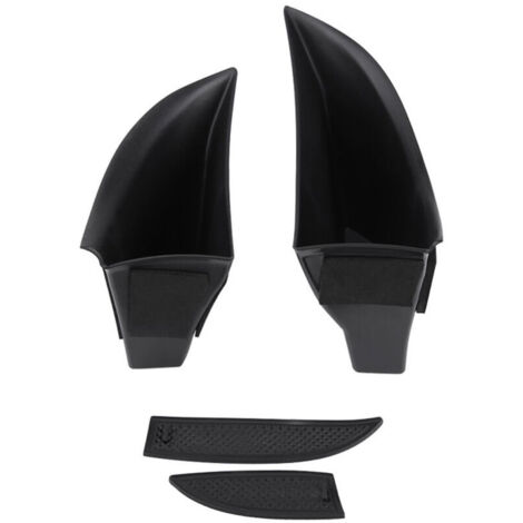 Eosnow 2pcs Car Boîte de rangement de porte d'entrée de la voiture pour Mercedes Benz S Class W222 2014-2018 Black