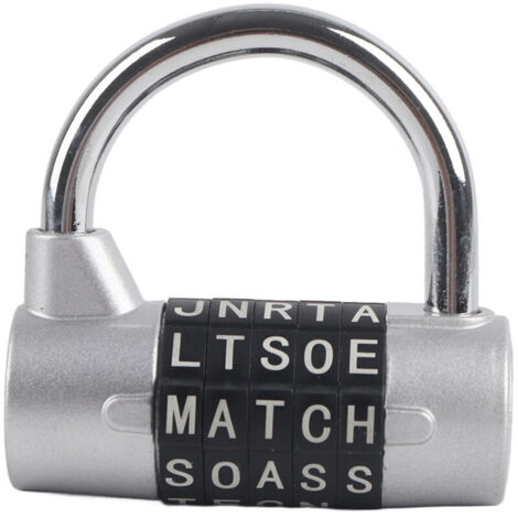 Eosnow Cadenas à combinaison de Code à 5 chiffres, valise de voyage, casier de gymnastique, verrouillage par mot de passe de sécurité