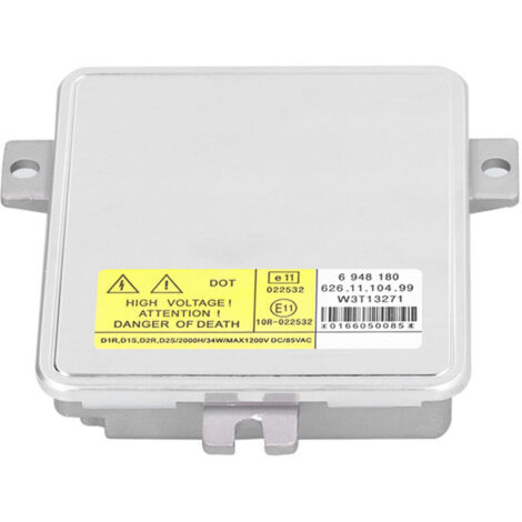 Eosnow Ballast de phare HID au xénon 35W 12V, étanche IP65, W3T13271, adapté aux séries 3 E90 E91 D1s D1r