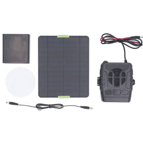 Eosnow Carafet de voiture 12V 50W Panneau solaire portable Eco Friendly Demster Defroster for Pet House (1/4)