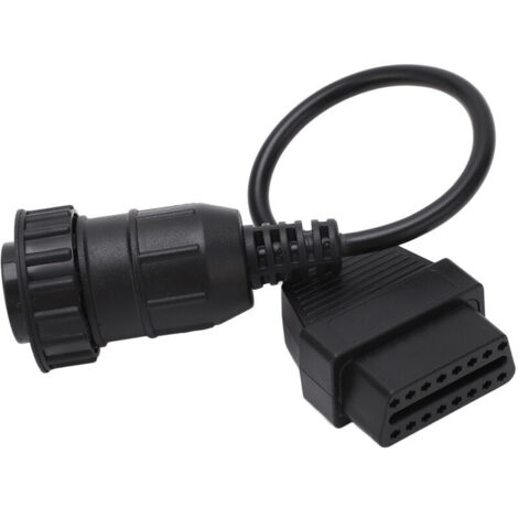 Eosnow Câble de connecteur OBD2 14 broches vers 16 broches, outil de Diagnostic, adaptateur de Scanner de remplacement pour mercedes-benz, 2 pièces