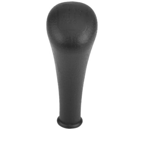 Eosnow Bouton de changement de vitesse à 5 vitesses, Gear Stick Head ABS Plastic 11,2 cm de long anti-usure noire confortable pour la voiture