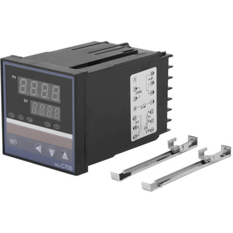Eosnow Interrupteur de thermostat petite alarme de dépassement de température contrôle thermostatique incubateur numérique industrie chimique pour le moulage par injection énergie électrique