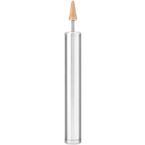Eosnow Applicateur de stylo à huile pour teinture de bord supérieur, outil de finition de sangle de ceinture (blanc)