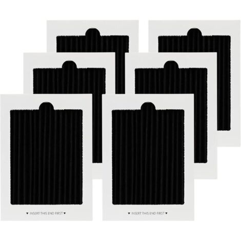Lot de 6 filtres à air de rechange pour réfrigérateur Frigidaire PAULTRA Pure Air Ultra et Electrolux EAFCBF 242047801, 242047804, 241754001, 241754002, 242061001, 7241754001, PS1993820 (1/4)
