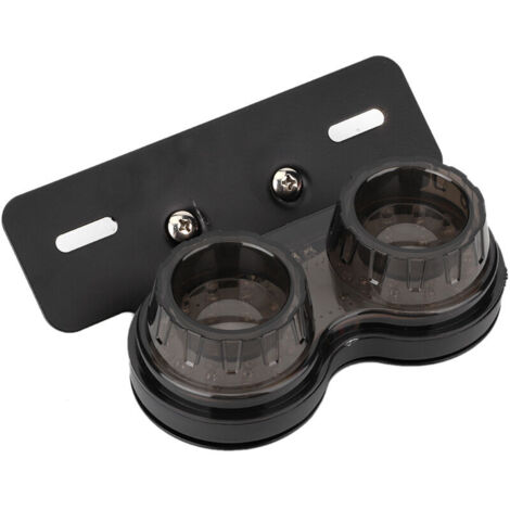 Eosnow 12v Motorcycle Round LED Brake Tail arrière lampe arrière universelle accessoire modifié