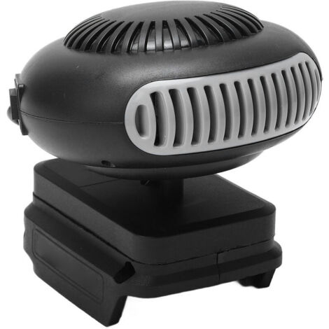 Eosnow Petit radiateur d'appoint, ventilateur électrique à batterie 170 W, 2 vitesses, 18 V, pour BL1815, BL1820, BL1530, BL1840, BL1850, BL1860