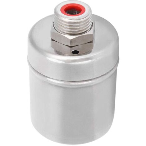Robinet à bille à flotteur 1/2in Réservoir de contrôle automatique du niveau d'eau Robinet à bille flottant en acier inoxydable (1/4)