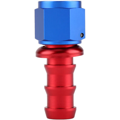 Eosnow AN10 droit pousser sur torsion serrure huile gaz carburant tuyau extrémité male raccord (1/4)