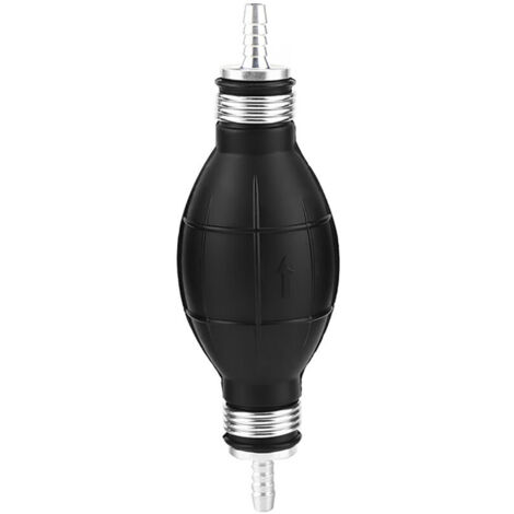 Eosnow Ligne de pompe à carburant en caoutchouc de 6 mm et en aluminium Amorce à main Bulbe Gas d'essence pour les bateaux à voitures Marine Outboard (1/4)