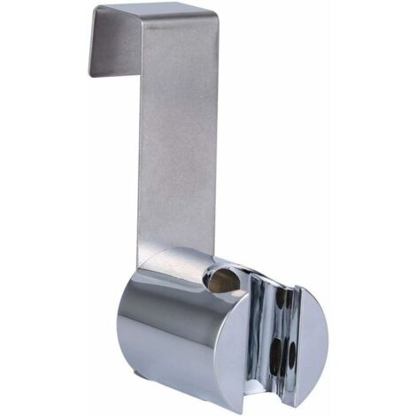 Support pour pommeau de Douche, Support de douchette, en Acier Inoxydable + ABS, Forte réglable, pièce de Rechange pour Douche et Bidet pulvérisateur