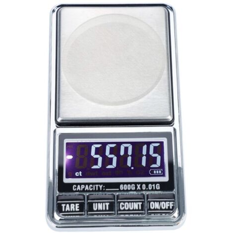Eosnow Balance de poche électronique numérique USB de haute précision (600 g/0,01 g) (1/4)