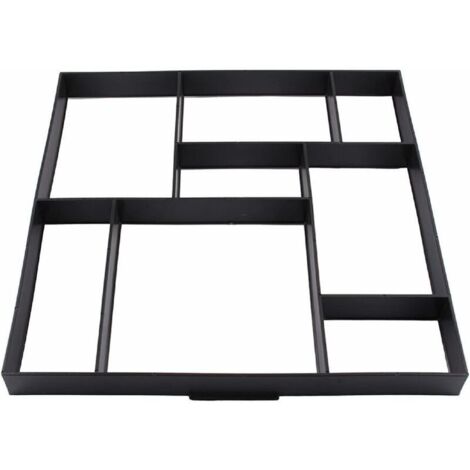 60 x 50cm Moule à Pavé Plastique Pavage Moyen Béton Moules Pierres Stepping Stone Jardin Allée Moule Pavage Chemin Moule Walk Maker (1/4)