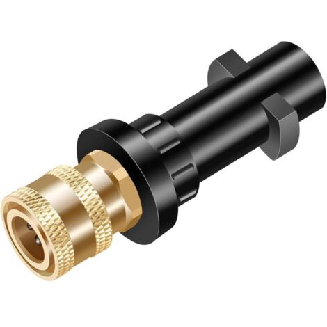 CSPARKV Adaptateur de pistolet de nettoyeur haute pression vers raccord femelle à connexion rapide de 6,35 mm compatible avec les nettoyeurs haute pression Karcher K Series, K2, K3, K4, K5, K6, K7