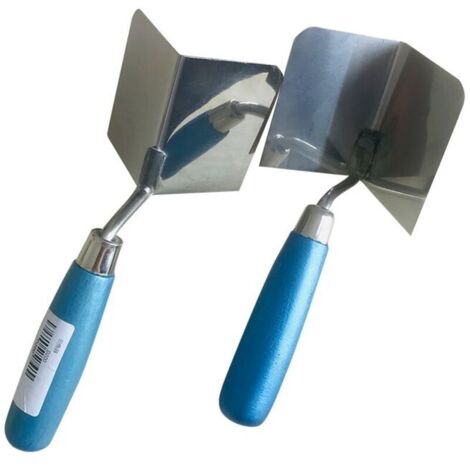 Truelle d’Angle Intérieur en Inox Truelle Angulaire en Acier Inoxydable pour Angle (1/4)