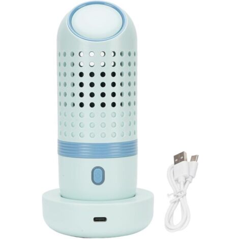 Nettoyeur électrique de Fruits et légumes, purificateur Alimentaire IPX7 Efficace, Base de Charge, Usage Familial (Bleue) (1/4)