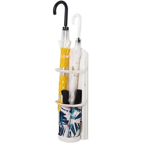 (blanc)Support de parapluie d'intérieur – Support de parapluie, support de parapluie, support de parapluie, support de rangement pour parapluies et cannes de marche