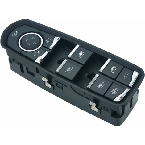 Interrupteur Commande Leve vitre, Bouton électrique pour fenêtre 7PP959858MDML pour Macan Cayenne Panamera (1/4)