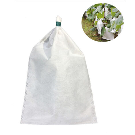 50pcs Housses à fruit 20 x 30 cm - Sac respirant anti - poussière anti - insectes anti - oiseaux