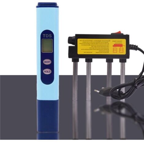 Testeur de qualité de l'eau électrolyseur-portable de l'eau moniteur d'impuretés de l'eau compteur de test de Machine d'électrolyseur (1/4)