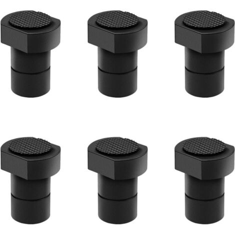 CSPARKV 6 pièces Alliage d'Aluminium Presse Etabli pour Bench Dog Serre Joint Etabli pour Etabli Menuisier Bouchon de Positionnement de Serrage Accessoires d'Établi pour Trou de Chien de 20mm