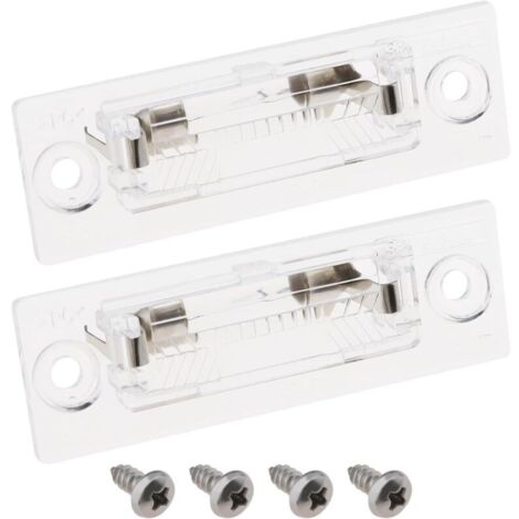 2pcs Éclairage de Plaque d'immatriculation à LED 3B5 943 021 A/B/D / 3B5 998 026 A / 3BD 943 021 / 1KD 943 021 Compatible avec Passat Caddy Transporteur