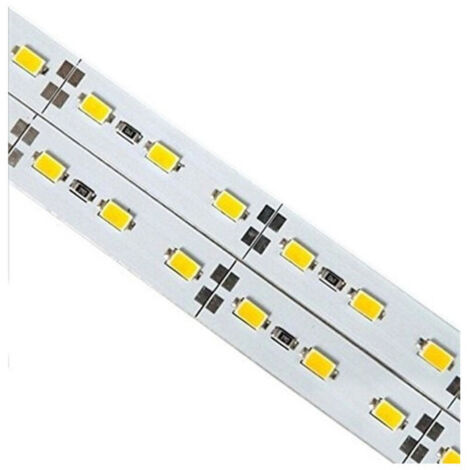 Barrette Rigide 1 Mètre Barrette Led 5630 7020 5050 13w 72 Led Chaud Froid (1/2)