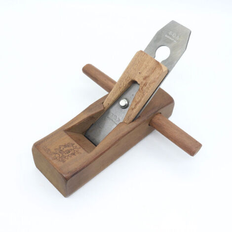 Woodworking Plane, Rabot à Bois Manuel, Longue 180mm Outil de Chanfrein de Charpentier, Lame de Scie à Ruban Outil de Rabotage du Bois pour le Rabotage et la Coupe du Bois Lame 44mm (1/4)