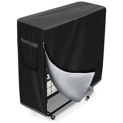 Housse de rangement pliable anti-poussière, convient pour lit pliant ou sac de protection de lit pliable,99x38x113cm.
