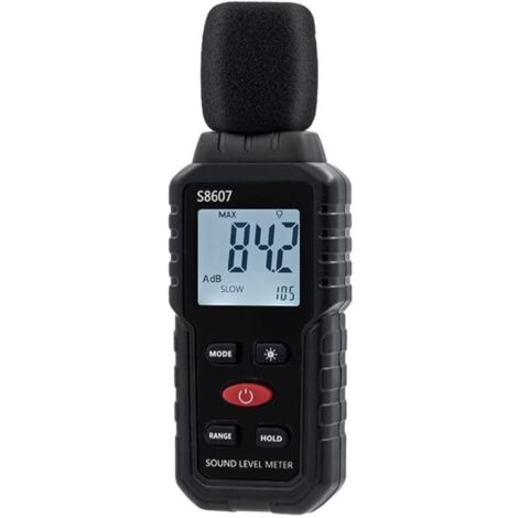 Tigrezy Sonomètre Numérique, Lecteur de Décibels de 30-130 dB, Sonomètre pour Mesurer le Bruit, Sonomètre pour Classe, Rue, Maison