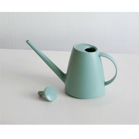 Arrosoir pour plantes d'intérieur, bec long pour arroser les plantes d'extérieur, 1,8 L (1/2 gallon) (vert) (1/4)