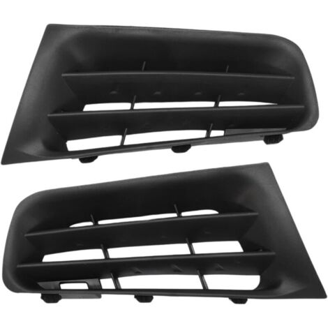 Grilles de calandre noires droite et gauche pour Renault Megane 2 Phase II – Matériau ABS – Dissipation thermique efficace – Référence OEM 7701474478