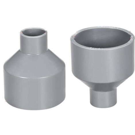 Raccord d'évacuation PVC réducteur 50 mm x 20 mm – Raccord moyeu à ...