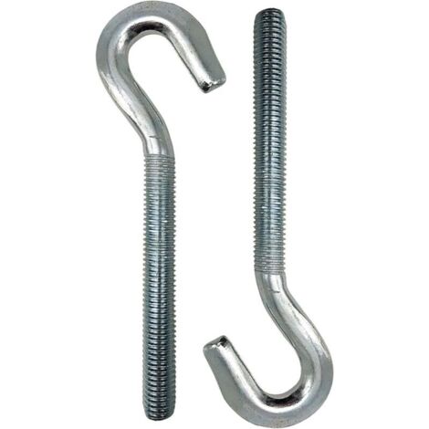 Vis à crochet M8, longueur du fil : 60 mm, idéale pour la fixation et la suspension. (1/4)