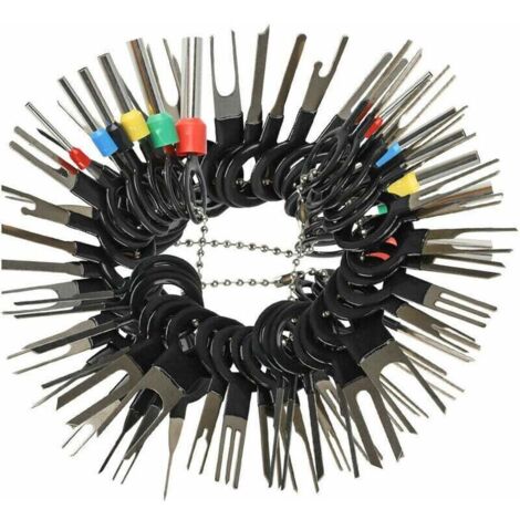 Kit de broche de connecteur à sertir de câblage électrique automatique d'outil de retrait de borne de fil de 39 pièces, 39 pièces
