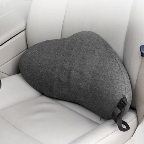 Coussin de soutien lombaire ergonomique pour soulager les douleurs lombaires et dorsales, adapté aux chaises de bureau, aux lits et aux voitures.
