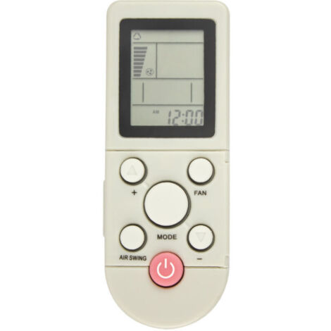 AUX YKRf 001 Télécommande de climatiseur ABS universelle pour YKRf 09R/010 f 06 YKr f 016E，11.34.22cm