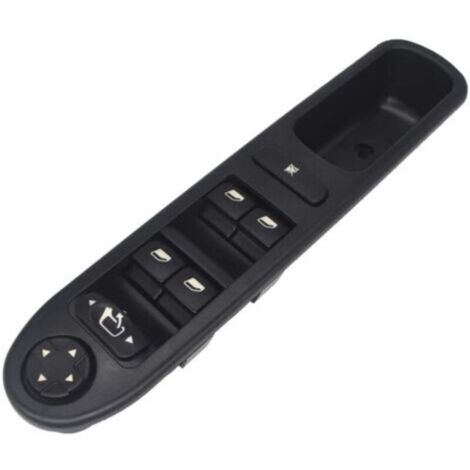 Bouton Lève vitre 207, Interrupteur Commande Platine Leve Vitre électrique 6554.QG 6490.EH, 17 Pins